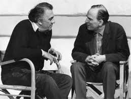 Roma 1969 - F. FELLINI e I. BERGMAN